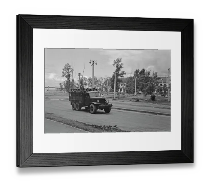 Framed Print : Khabarovsk Soldiers