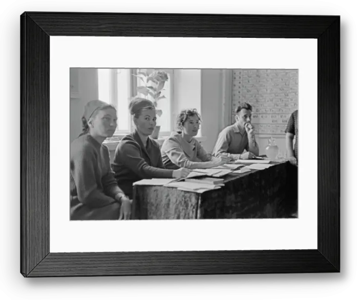 Framed Print : Soviet School Framed Print : Soviet School