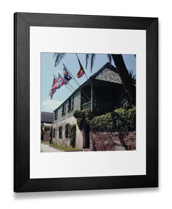 Framed Print : Oldest House Museum Framed Print : Oldest House Museum
