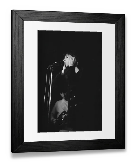 Framed Print : The Doors. Singer Jim Morrison (1943 - 1971) of American rock band the Framed Print : The Doors. Singer Jim Morrison (1943 - 1971) of American rock band the