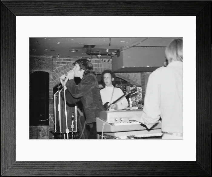 Framed Print : The Doors. Singer Jim Morrison (1943 - 1971) and guitarist Robby Krieger Framed Print : The Doors. Singer Jim Morrison (1943 - 1971) and guitarist Robby Krieger