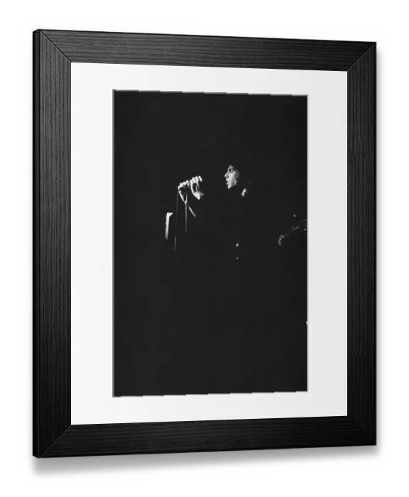 Framed Print : The Doors. Singer Jim Morrison (1943 - 1971) of American rock band the Framed Print : The Doors. Singer Jim Morrison (1943 - 1971) of American rock band the
