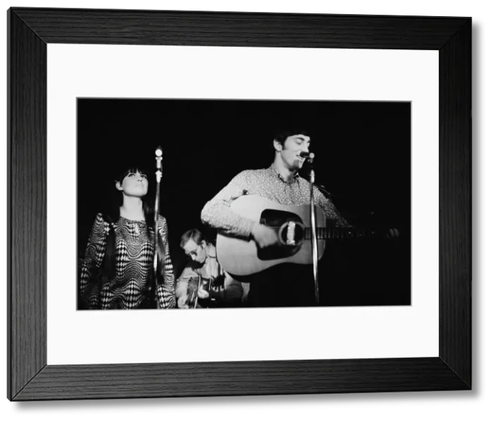 Framed Print : Ian & Sylvia Framed Print : Ian & Sylvia