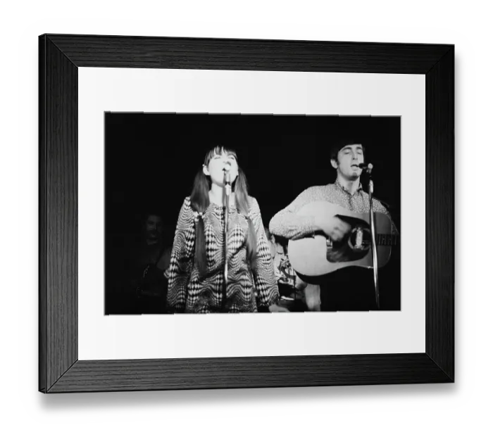 Framed Print : Ian & Sylvia Framed Print : Ian & Sylvia
