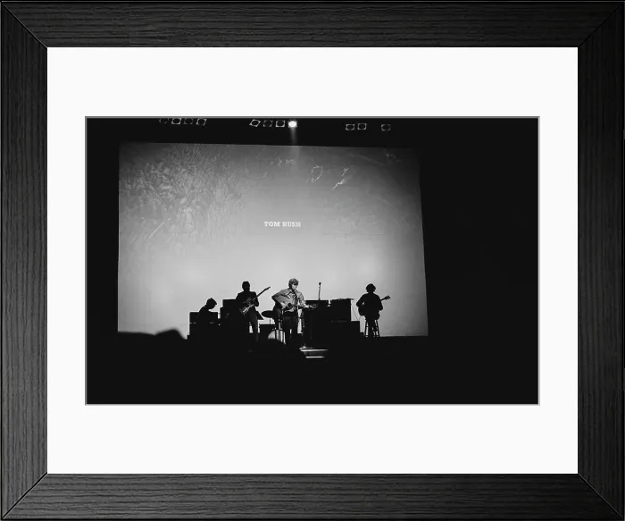 Framed Print : Tom Rush. American folk and blues musician Tom Rush in concert, circa 1967 Framed Print : Tom Rush. American folk and blues musician Tom Rush in concert, circa 1967
