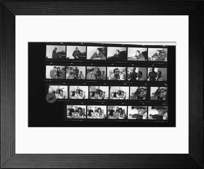 Framed Print : Smokey Robinson And Esther Gordy Framed Print : Smokey Robinson And Esther Gordy