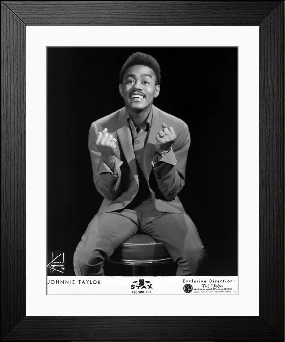 Framed Print : Johnnie Taylor Portrait Framed Print : Johnnie Taylor Portrait