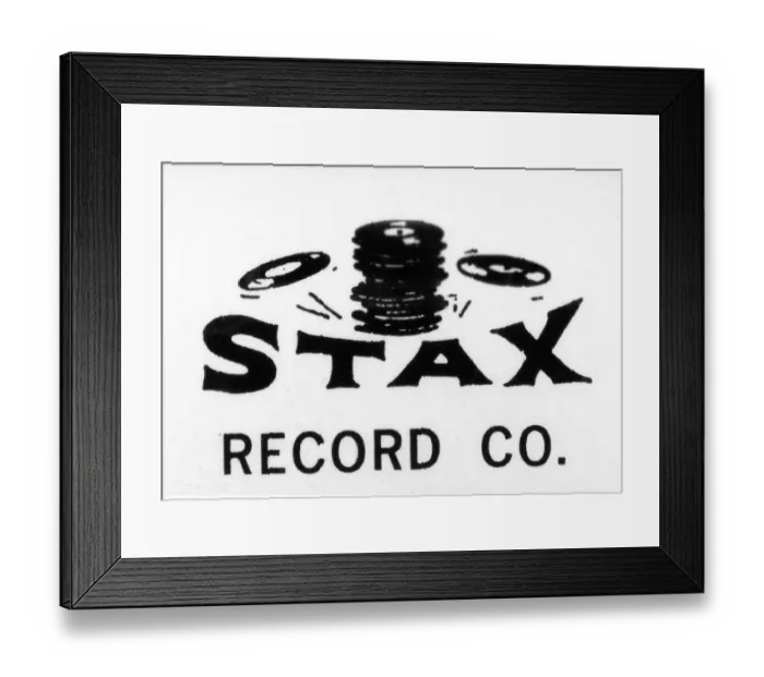 Framed Print : Stax Records Logo Framed Print : Stax Records Logo