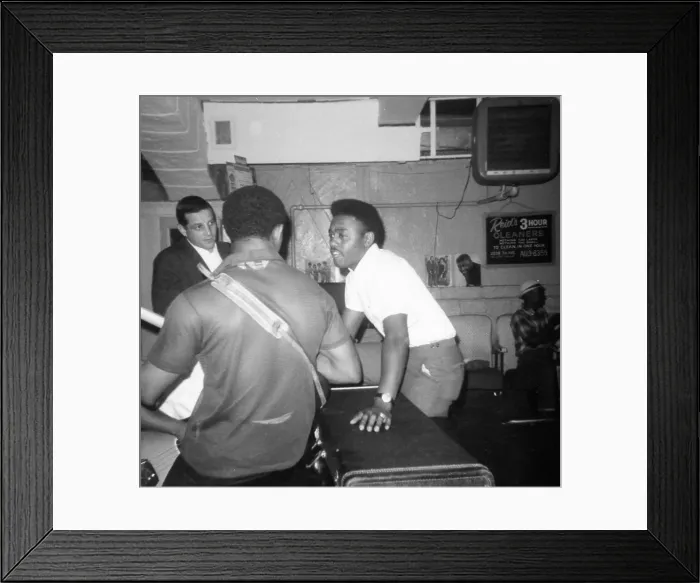 Framed Print : Johnnie Taylor Backstage Framed Print : Johnnie Taylor Backstage