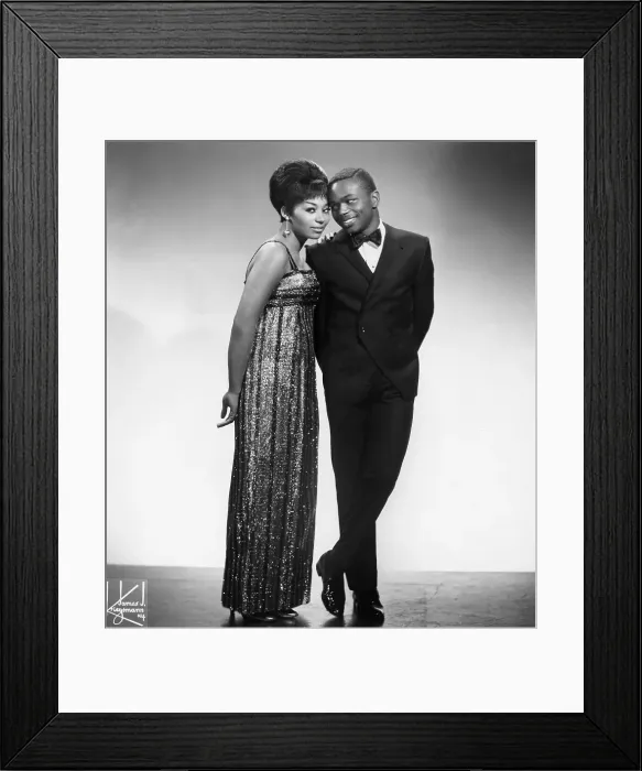 Framed Print : Peaches And Herb Portrait Framed Print : Peaches And Herb Portrait