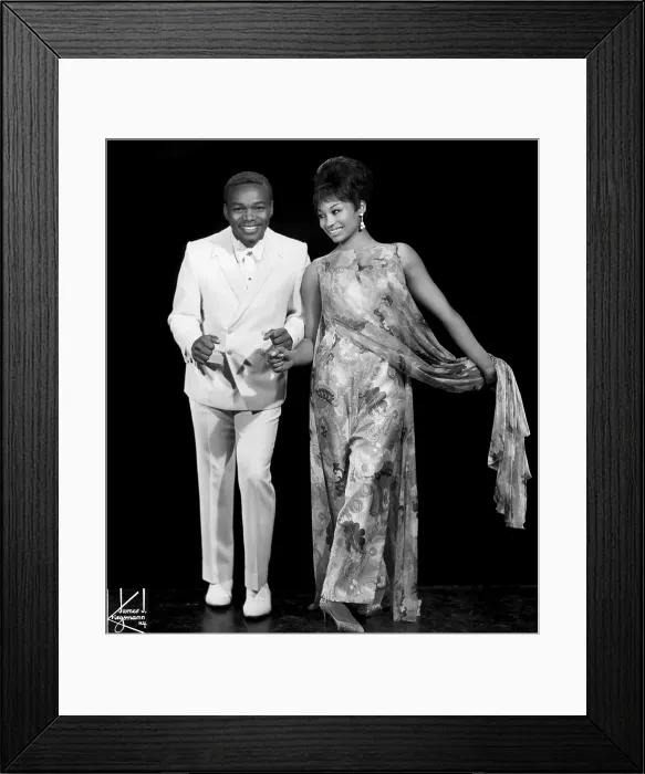 Framed Print : Peaches And Herb Portrait Framed Print : Peaches And Herb Portrait