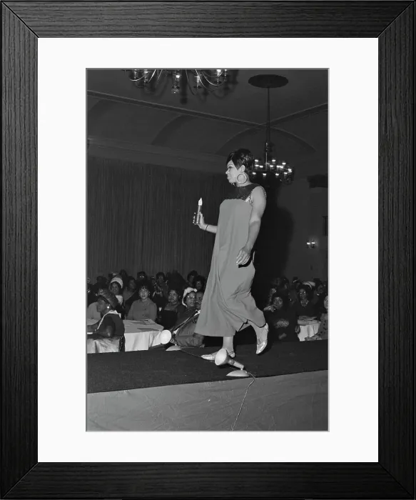 Framed Print : She's A Model And She's Looking Good