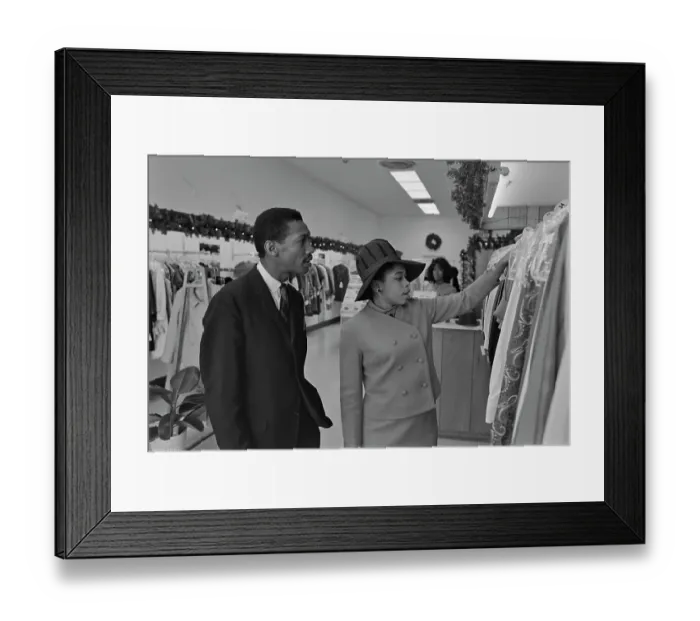 Framed Print : The Couple That Shops Together Framed Print : The Couple That Shops Together