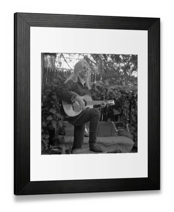 Framed Print : Jackie DeShannon Portrait Session