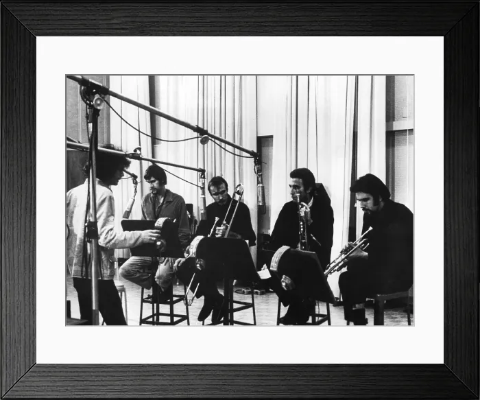 Framed Print : Blood Sweat And Tears Recording Framed Print : Blood Sweat And Tears Recording