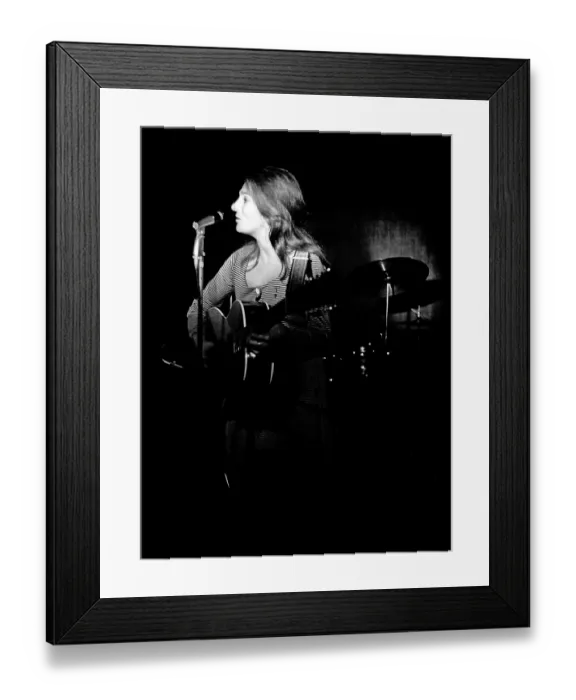 Framed Print : Judy Collins At The Cafe Au Go Go Framed Print : Judy Collins At The Cafe Au Go Go