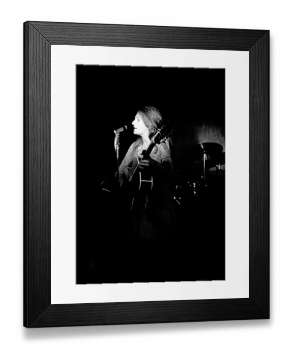 Framed Print : Judy Collins At The Cafe Au Go Go Framed Print : Judy Collins At The Cafe Au Go Go