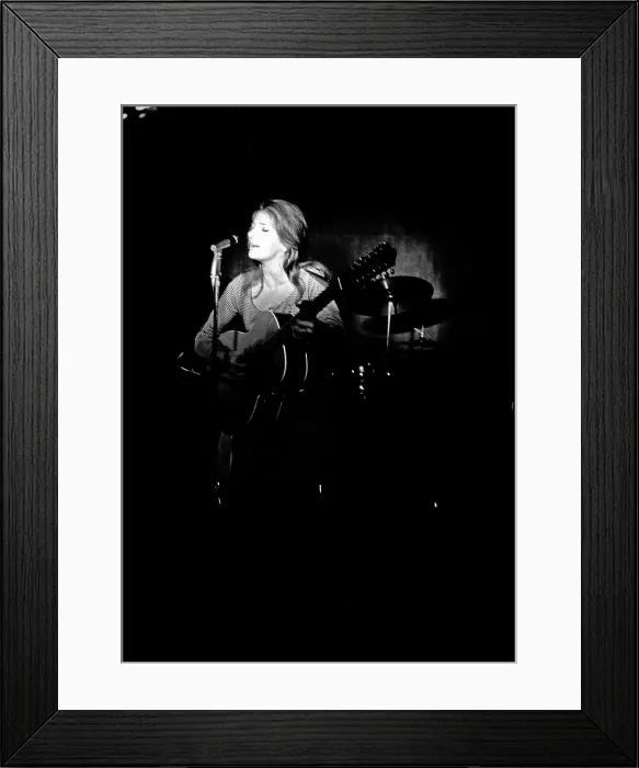 Framed Print : Judy Collins At The Cafe Au Go Go Framed Print : Judy Collins At The Cafe Au Go Go