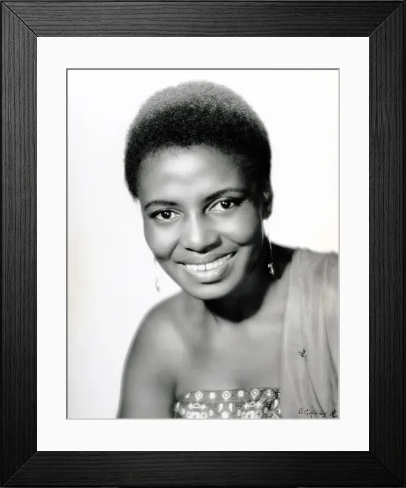 Framed Print : Miriam Makeba Portrait Session Framed Print : Miriam Makeba Portrait Session