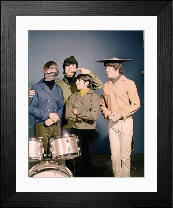 Framed Print : The Monkees Portrait Session