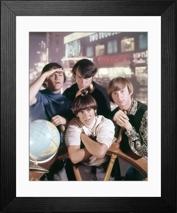 Framed Print : The Monkees Portrait Session
