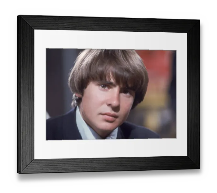 Framed Print : Singer Davy Jones From The Monkees Framed Print : Singer Davy Jones From The Monkees