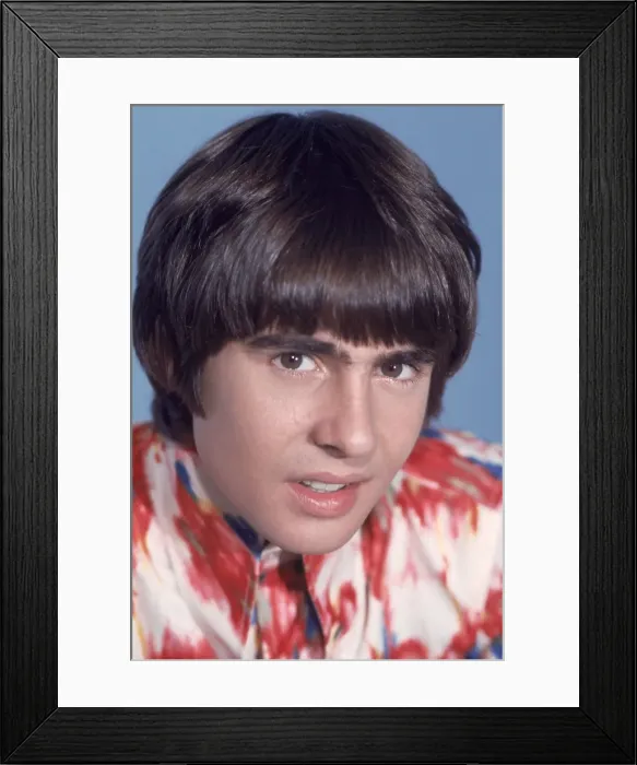 Framed Print : Singer Davy Jones From The Monkees