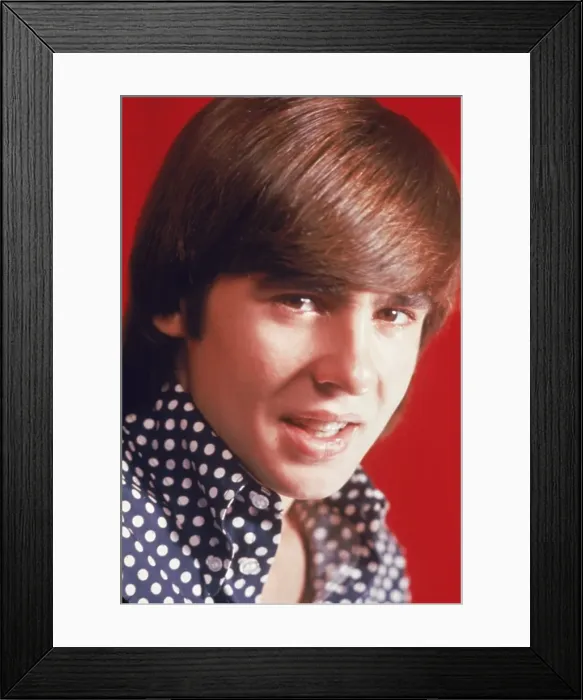 Framed Print : Singer Davy Jones From The Monkees Framed Print : Singer Davy Jones From The Monkees