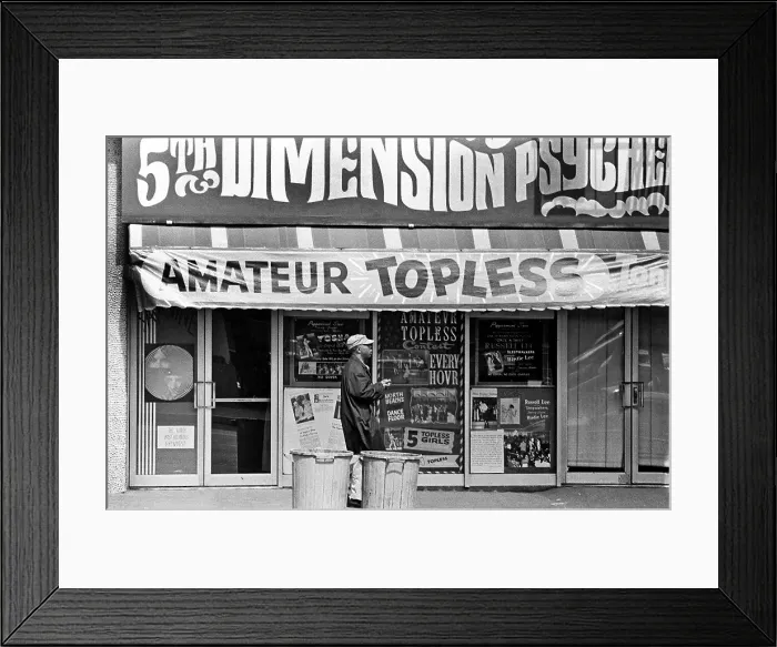 Framed Print : San Francisco's Adult Night Life Framed Print : San Francisco's Adult Night Life