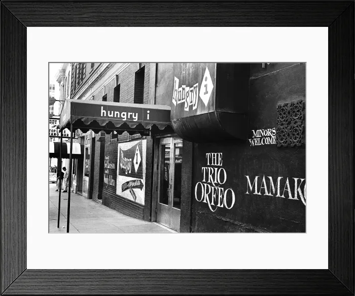 Framed Print : San Francisco's Night Life Framed Print : San Francisco's Night Life