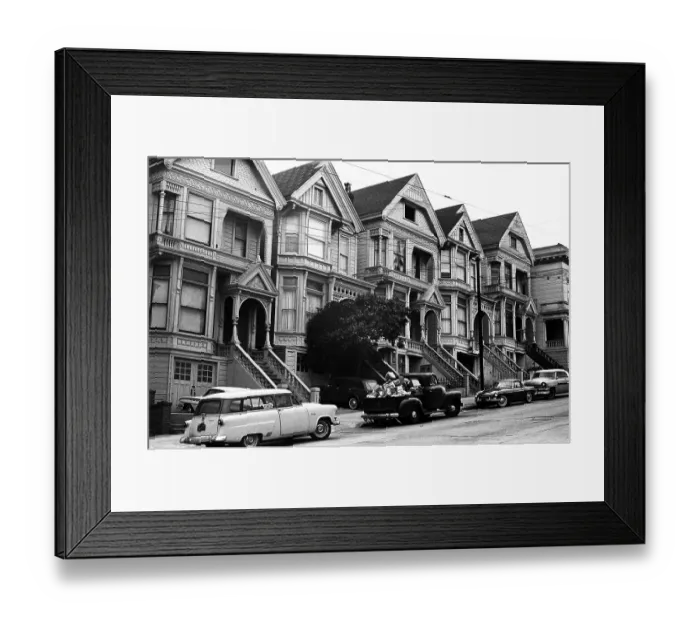 Framed Print : The Epicenter Of The Summer Of Love Framed Print : The Epicenter Of The Summer Of Love