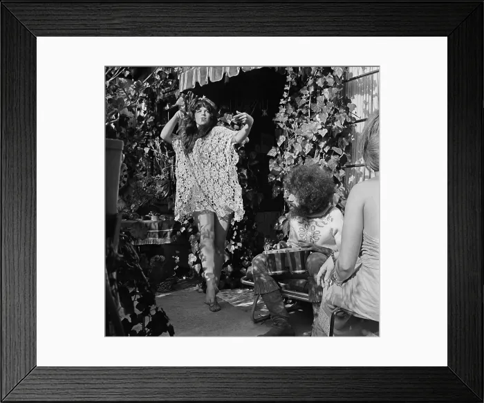 Framed Print : Hippies In The Garden Framed Print : Hippies In The Garden