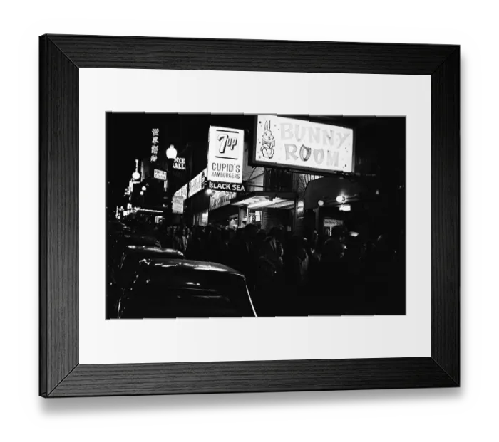 Framed Print : San Francisco's Adult Night Life Framed Print : San Francisco's Adult Night Life