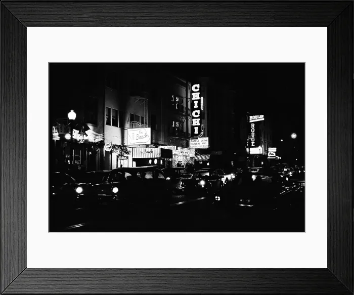 Framed Print : San Francisco's Adult Night Life Framed Print : San Francisco's Adult Night Life