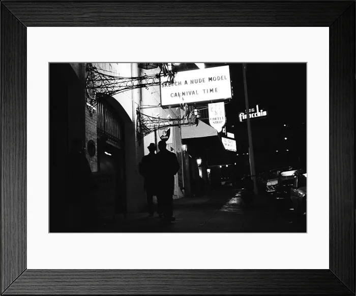 Framed Print : San Francisco's Adult Night Life Framed Print : San Francisco's Adult Night Life