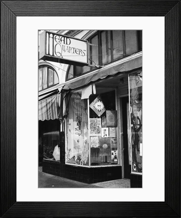 Framed Print : The Epicenter Of The Summer Of Love Framed Print : The Epicenter Of The Summer Of Love