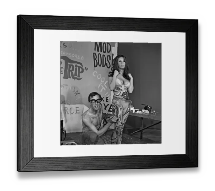 Framed Print : The Los Angeles Paint-In Framed Print : The Los Angeles Paint-In
