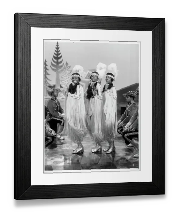 Framed Print : The Supremes On TV Framed Print : The Supremes On TV