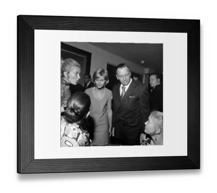 Framed Print : Sinatra At An Event Framed Print : Sinatra At An Event