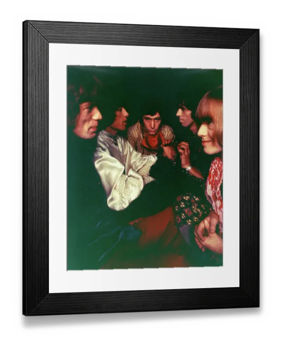 Framed Print : Rolling Stones Portrait Framed Print : Rolling Stones Portrait