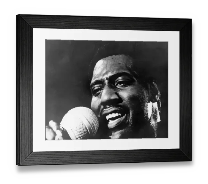 Framed Print : Otis Redding Performing Framed Print : Otis Redding Performing