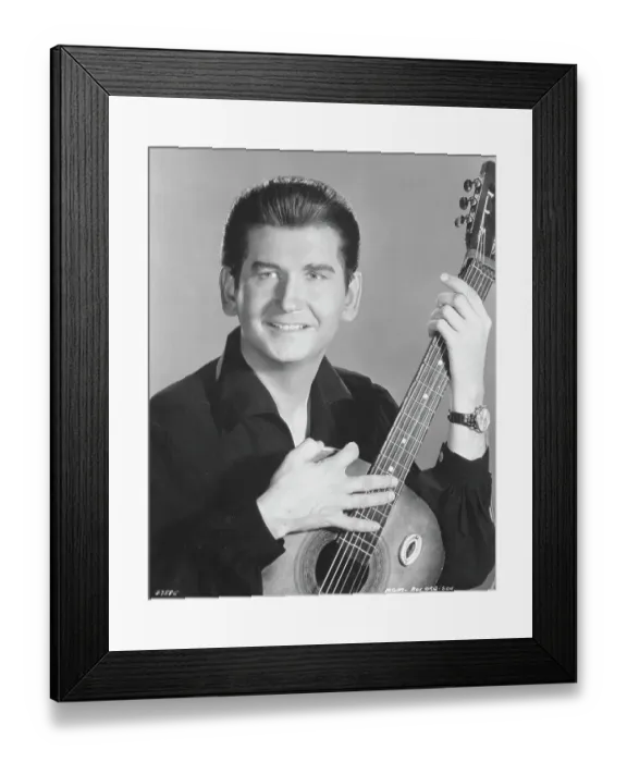 Framed Print : Roy Orbison Portrait Framed Print : Roy Orbison Portrait