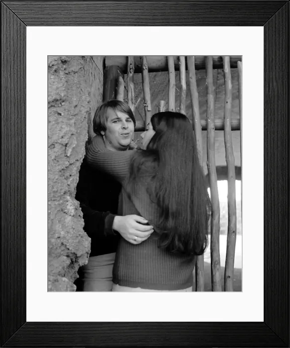 Framed Print : Carl Wilson & Wife Annie Hinsche Framed Print : Carl Wilson & Wife Annie Hinsche