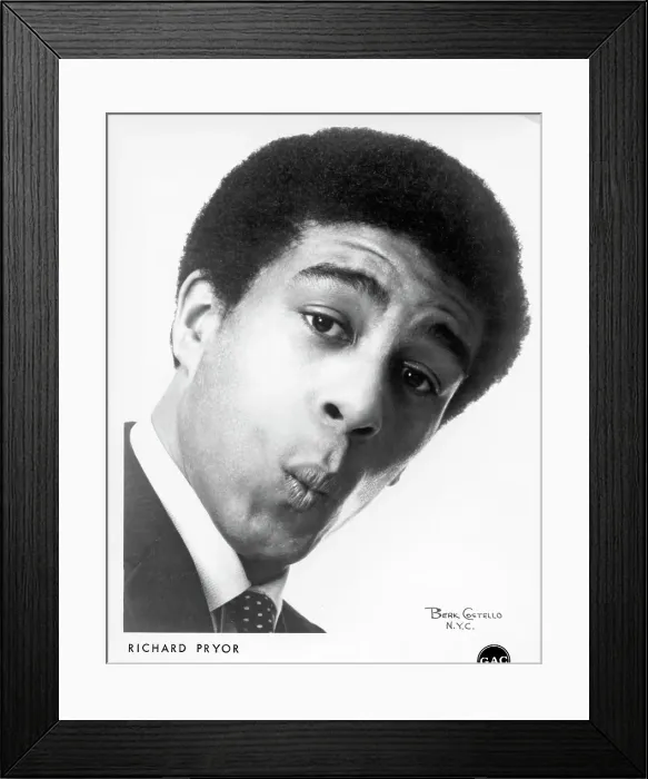 Framed Print : Richard Pryor Portrait