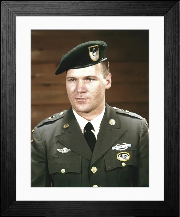 Framed Print : Photo of Sgt. Barry Sadler Framed Print : Photo of Sgt. Barry Sadler
