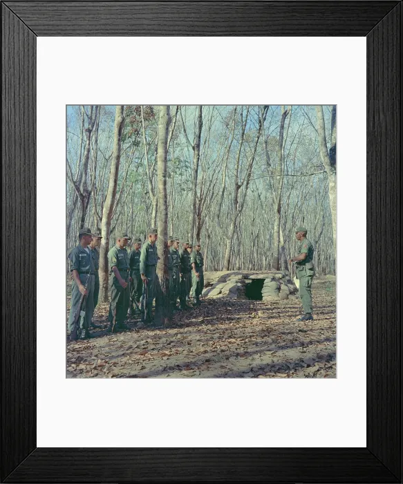 Framed Print : 2nd Battalion 2nd Infantry HQ Framed Print : 2nd Battalion 2nd Infantry HQ