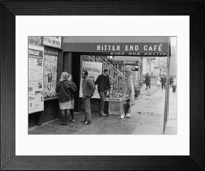 Framed Print : Bitter End Cafe Framed Print : Bitter End Cafe