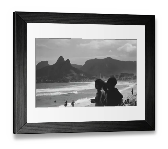 Framed Print : Ipanema Beach Framed Print : Ipanema Beach