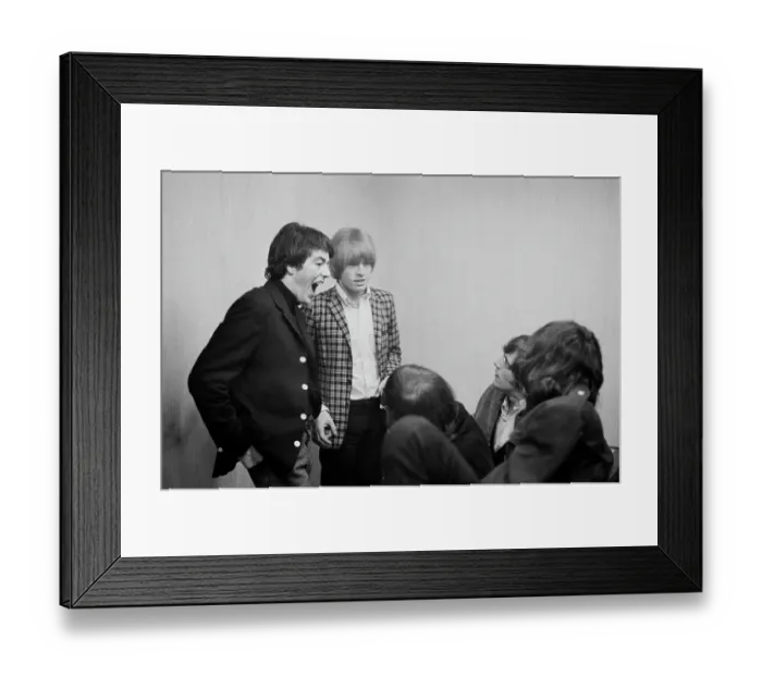Framed Print : Brian Jones And John Sebastian Framed Print : Brian Jones And John Sebastian