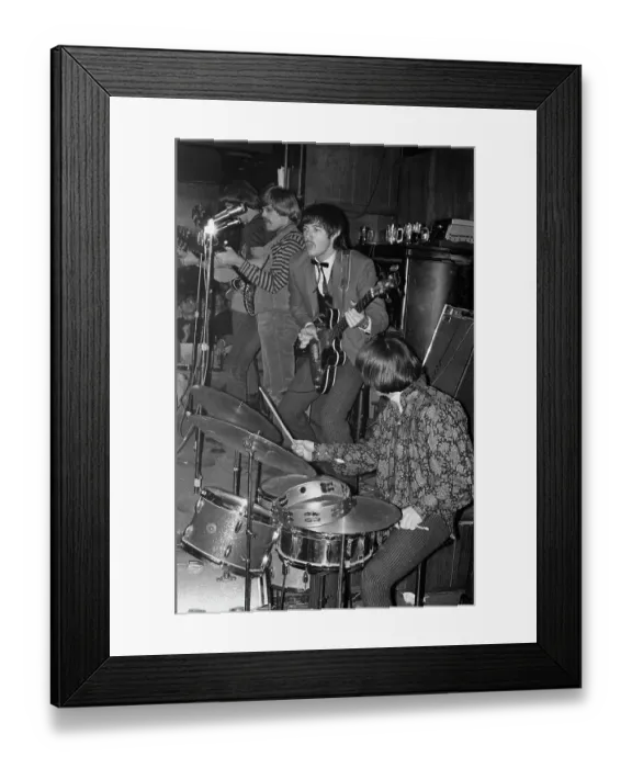 Framed Print : Modern Folk Quartet Framed Print : Modern Folk Quartet